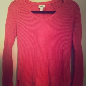 Bright pink sweater